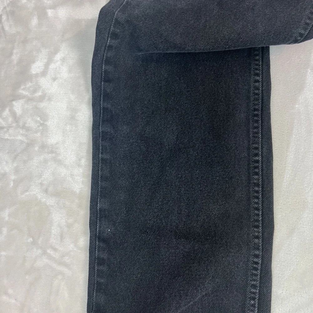 Y2K Levis 505 Jeans Mens‎ 38x34 Black Denim Straight Classic Grunge Americana